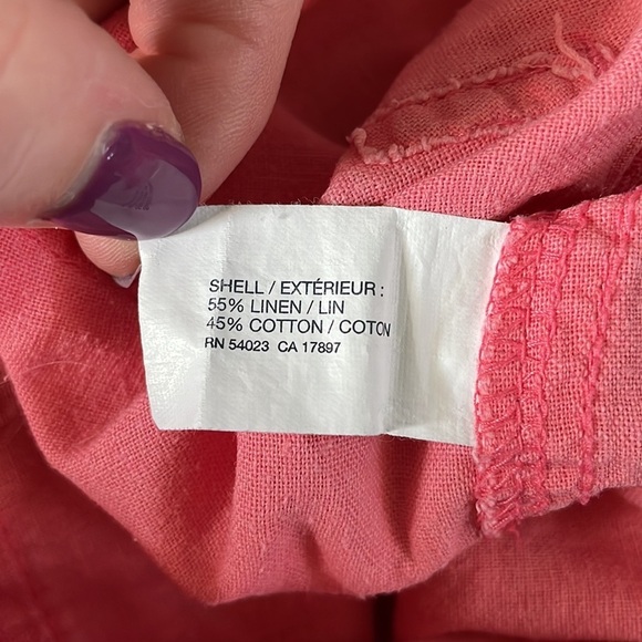 Women's Gap Aubrey Linen And Cotton Shorts Size 12 - Picture 15 of 16